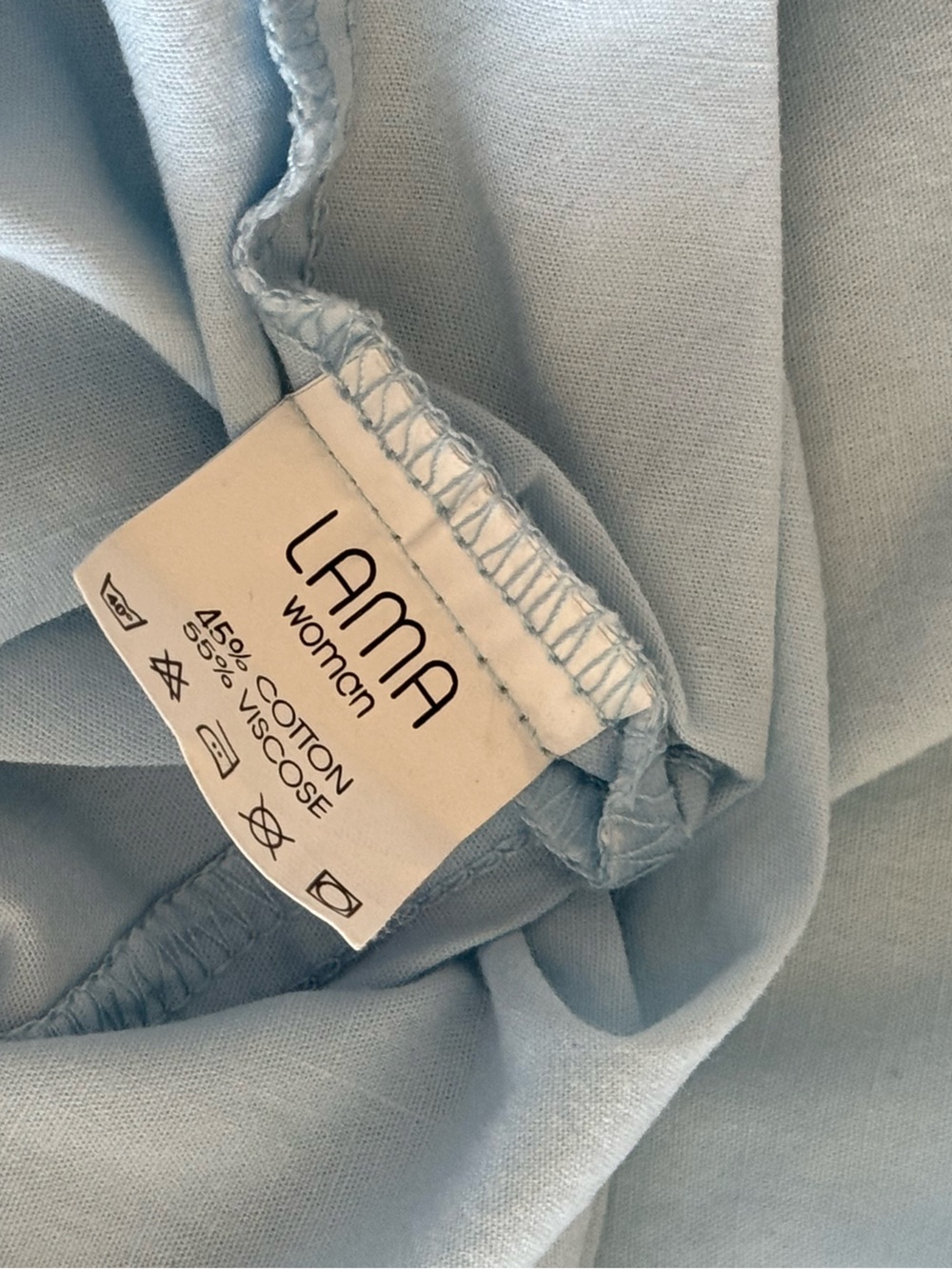 Light Blue Button-Down Shirt - Picture 4 of 4